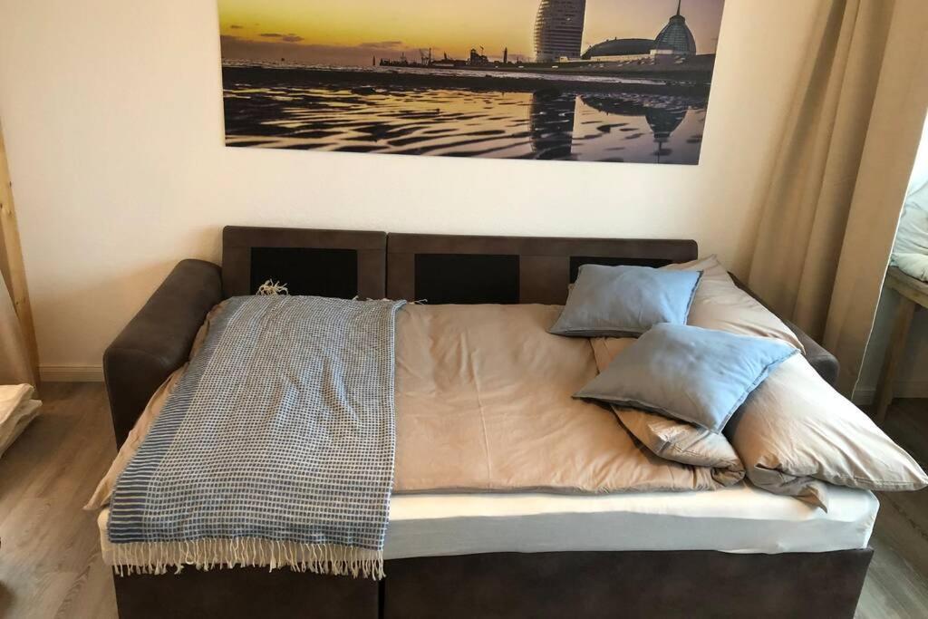 Yachtpanorama Weser Und Yachthafenblick 1 Zi 7Og Bremerhaven Zewnętrze zdjęcie