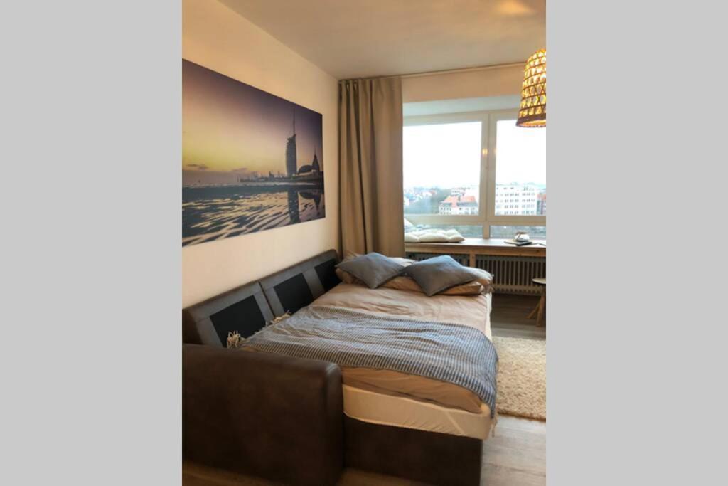 Yachtpanorama Weser Und Yachthafenblick 1 Zi 7Og Bremerhaven Zewnętrze zdjęcie